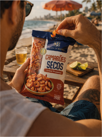 Camarões Secos — Made in Bahia