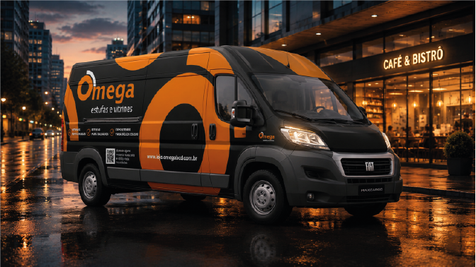 Omega — adesivagem de frota