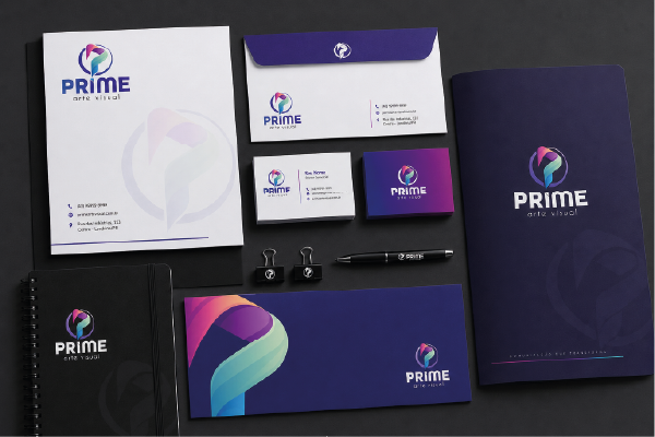 Prime Arte Visual — papelaria