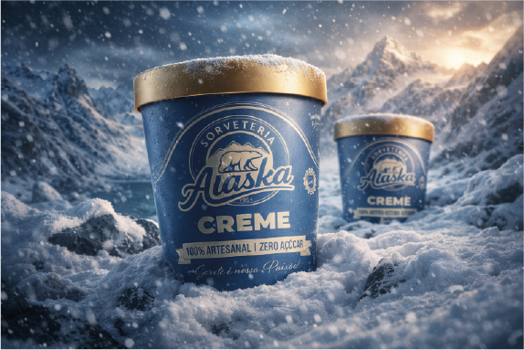 Sorveteria Alaska — creme
